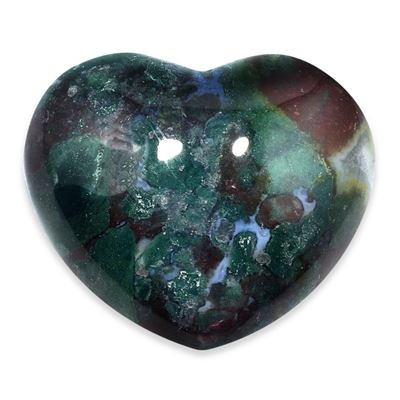 Bloodstone Heart Large